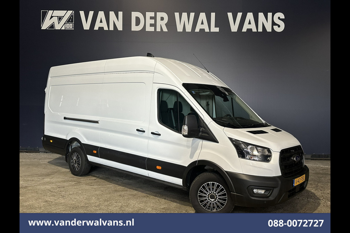 Ford Transit 2.0 TDCI 131pk L4H3 Euro6 Airco | Camera | Cruisecontrol | Verwarmde voorruit Parkeersensoren, Bijrijdersbank