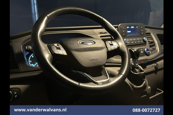 Ford Transit 2.0 TDCI 131pk L4H3 Euro6 Airco | Camera | Cruisecontrol | Verwarmde voorruit Parkeersensoren, Bijrijdersbank