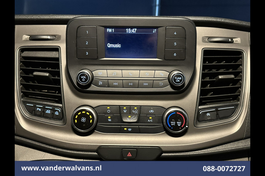 Ford Transit 2.0 TDCI 131pk L4H3 Euro6 Airco | Camera | Cruisecontrol | Verwarmde voorruit Parkeersensoren, Bijrijdersbank