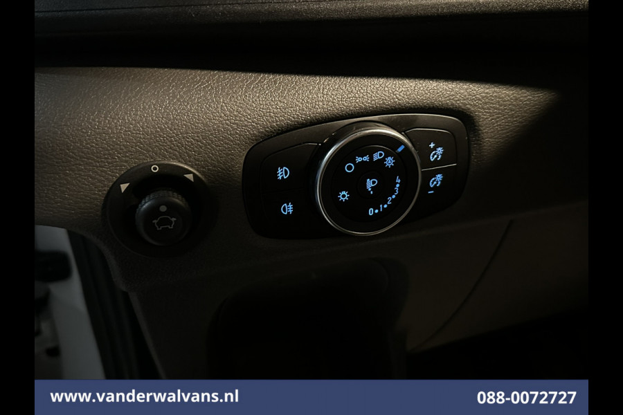 Ford Transit 2.0 TDCI 131pk L4H3 Euro6 Airco | Camera | Cruisecontrol | Verwarmde voorruit Parkeersensoren, Bijrijdersbank