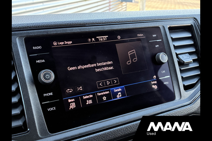 Volkswagen Crafter 2.0TDI 177PK L4H3 Automaat LED Leer Cruise Carplay Lederen bekleding Dubbele schuifdeur Camera