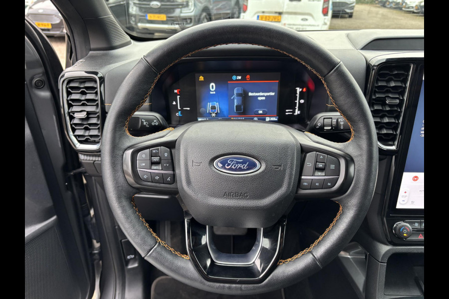 Ford Ranger 2.0 Super Cab EcoBlue Wildtrak | SCI | 204pk Automaat | Trekhaak | Lederen Bekleding | Rollertop | 3.500kg Trekgewicht | Adaptieve Cruise