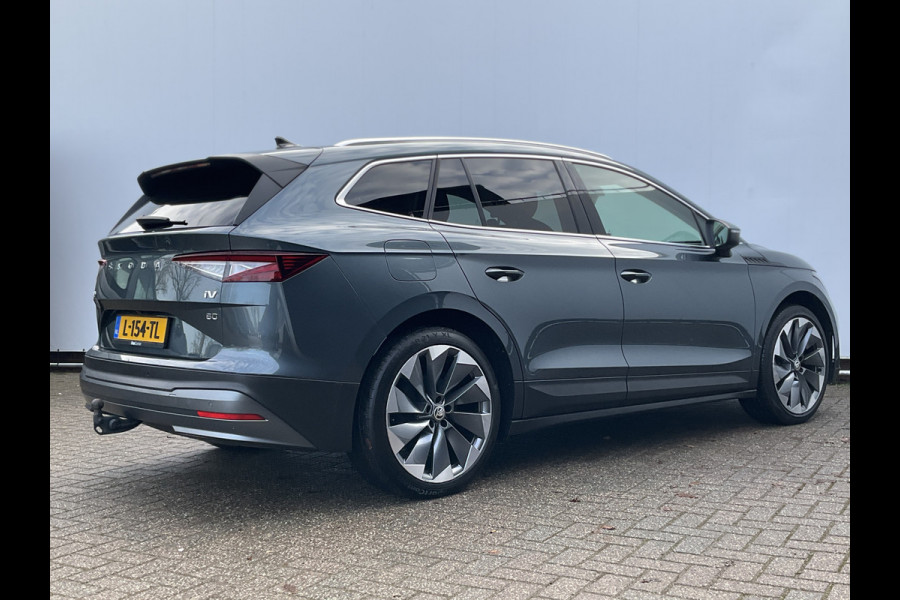 Škoda ENYAQ iV 80 First Edition Trekhaak Memory Leer Stoelverw Camera Sportline SOH 86%