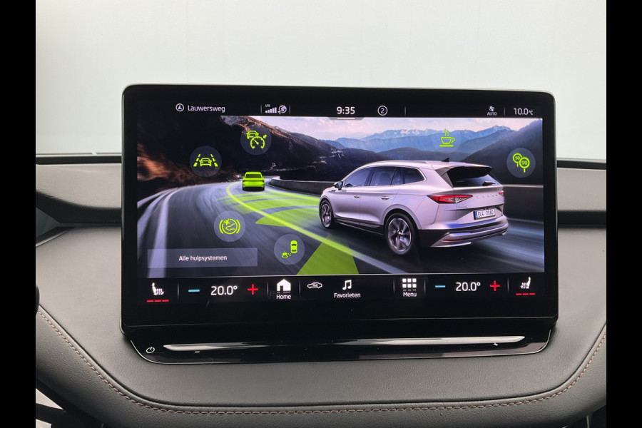 Škoda ENYAQ iV 80 First Edition Trekhaak Memory Leer Stoelverw Camera Sportline SOH 86%
