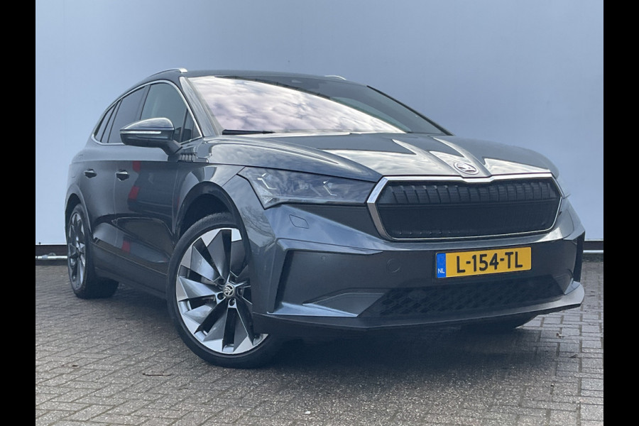 Škoda ENYAQ iV 80 First Edition Trekhaak Memory Leer Stoelverw Camera Sportline SOH 86%