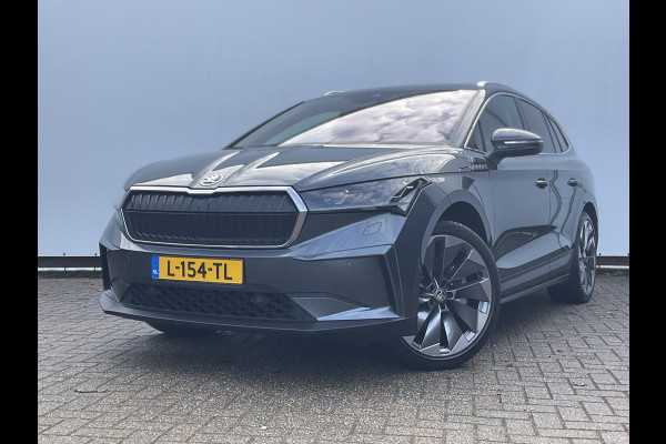Škoda ENYAQ iV 80 First Edition Trekhaak Memory Leer Stoelverw Camera Sportline SOH 86%