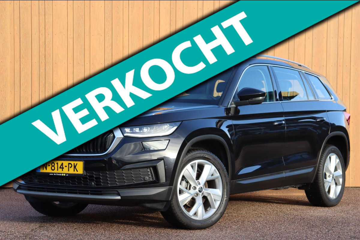 Škoda Kodiaq 1.5 TSI Bus. Ed. 7persoons org.NL el.klep+trekhaak canton camera