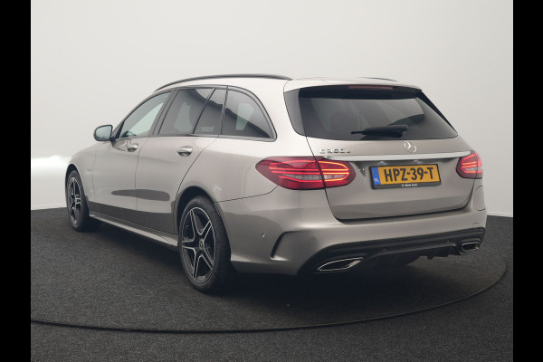Mercedes-Benz C-Klasse Estate 300 e Business Solution AMG PHEV 320pk | Trekhaak af Fabriek | Adaptive Cruise | Alcantara Sportstoelen Verwarmd | Apple Carplay | Camera | BLIS | 18"L.M | Plug In Hybrid