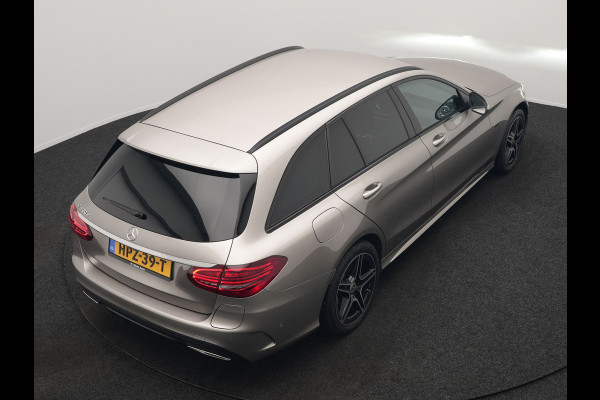 Mercedes-Benz C-Klasse Estate 300 e Business Solution AMG PHEV 320pk | Trekhaak af Fabriek | Adaptive Cruise | Alcantara Sportstoelen Verwarmd | Apple Carplay | Camera | BLIS | 18"L.M | Plug In Hybrid