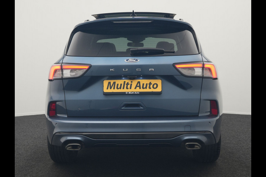 Ford Kuga 1.5 EcoBoost ST-Line X 150pk Dealer O.H. 1800kg Trekgewicht | Panodak | Adaptive Cruise | 360 Camera | Bang & Olufsen | Alcantara Sportstoelen & Stuur Verwarmd | Apple Carplay | Keyless | Blis | Navigatie | DAB |