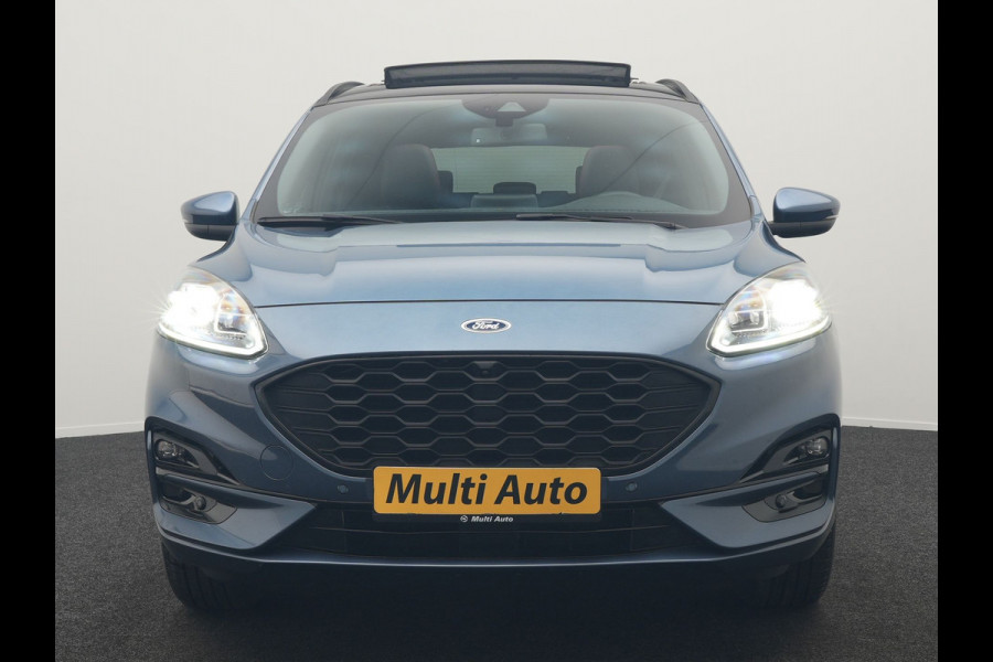 Ford Kuga 1.5 EcoBoost ST-Line X 150pk Dealer O.H. 1800kg Trekgewicht | Panodak | Adaptive Cruise | 360 Camera | Bang & Olufsen | Alcantara Sportstoelen & Stuur Verwarmd | Apple Carplay | Keyless | Blis | Navigatie | DAB |