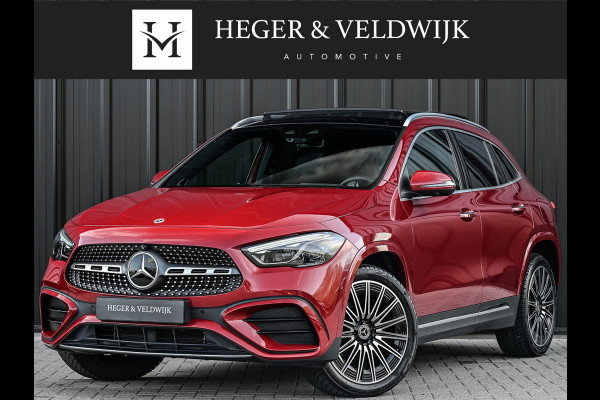 Mercedes-Benz GLA 250 e AMG Line | Facelift | Panoramadak | Memory seats | Ambient verlichting | 20 inch | Burmester audio | Head-up | Carbon | Keyless