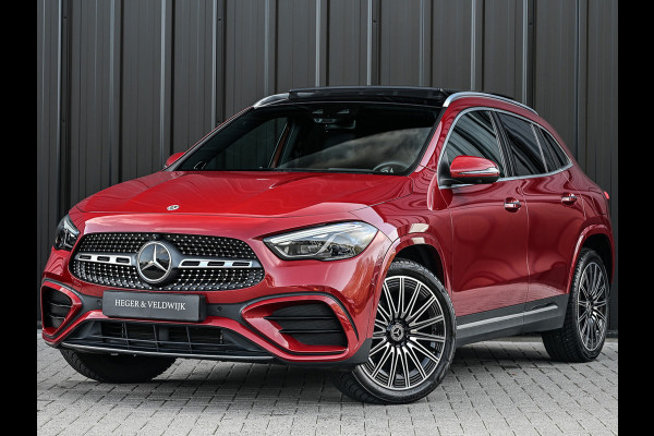 Mercedes-Benz GLA 250 e AMG Line | Facelift | Panoramadak | Memory seats | Ambient verlichting | 20 inch | Burmester audio | Head-up | Carbon | Keyless