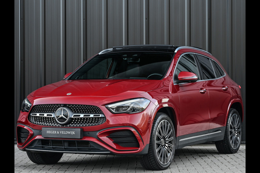 Mercedes-Benz GLA 250 e AMG Line | Facelift | Panoramadak | Memory seats | Ambient verlichting | 20 inch | Burmester audio | Head-up | Carbon | Keyless