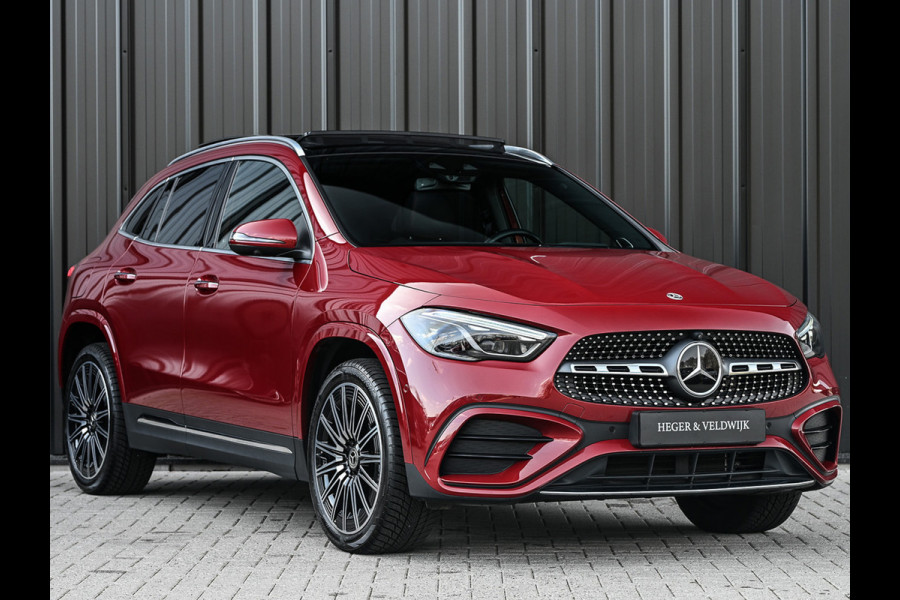 Mercedes-Benz GLA 250 e AMG Line | Facelift | Panoramadak | Memory seats | Ambient verlichting | 20 inch | Burmester audio | Head-up | Carbon | Keyless