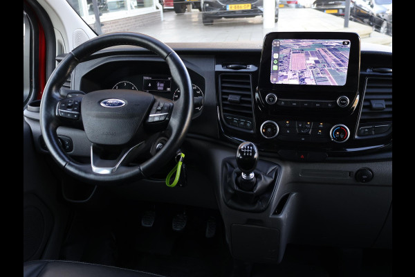 Ford Transit Custom 320 2.0 TDCI 130 PK TRAIL DUBBEL CABINE L2H1 6-PERS. + LEDER | RAPTOR GRILLE | CARPLAY | CAMERA | LMV