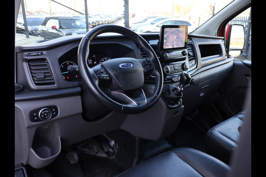 Ford Transit Custom 320 2.0 TDCI 130 PK TRAIL DUBBEL CABINE L2H1 6-PERS. + LEDER | RAPTOR GRILLE | CARPLAY | CAMERA | LMV