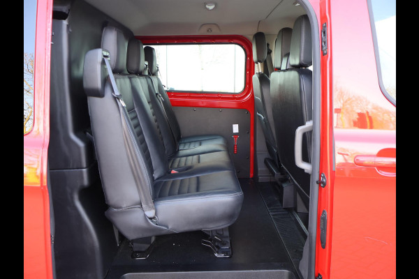 Ford Transit Custom 320 2.0 TDCI 130 PK TRAIL DUBBEL CABINE L2H1 6-PERS. + LEDER | RAPTOR GRILLE | CARPLAY | CAMERA | LMV