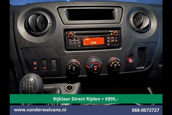 Opel Movano 2.3 CDTI L3H2 Euro6 *Rijklaar Direct Rijden* Airco | Imperiaal | 2500kg Trekhaak | Cruisecontrol | Parkeersensoren Sidebars, Bijrijdersbank