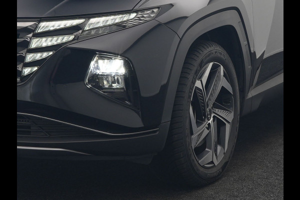 Hyundai Tucson 1.6 T-GDI Premium Sky 4WD Plug In Hybrid 265pk Dealer O.H. PHEV | Panodak | Adaptive Cruise | Camera | Krell Audio | Lederen Sportstoelen Memory & Ventilatie | Stoelen & Stuur Verwarmd | Keyless | Blis | Navigatie | DAB |