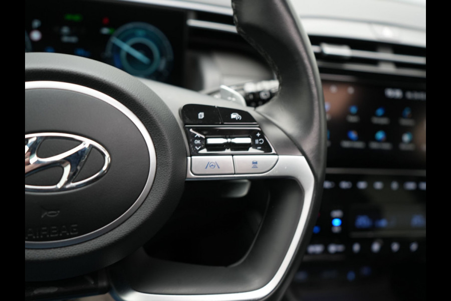 Hyundai Tucson 1.6 T-GDI Premium Sky 4WD Plug In Hybrid 265pk Dealer O.H. PHEV | Panodak | Adaptive Cruise | Camera | Krell Audio | Lederen Sportstoelen Memory & Ventilatie | Stoelen & Stuur Verwarmd | Keyless | Blis | Navigatie | DAB |