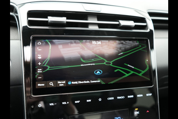 Hyundai Tucson 1.6 T-GDI Premium Sky 4WD Plug In Hybrid 265pk Dealer O.H. PHEV | Panodak | Adaptive Cruise | Camera | Krell Audio | Lederen Sportstoelen Memory & Ventilatie | Stoelen & Stuur Verwarmd | Keyless | Blis | Navigatie | DAB |