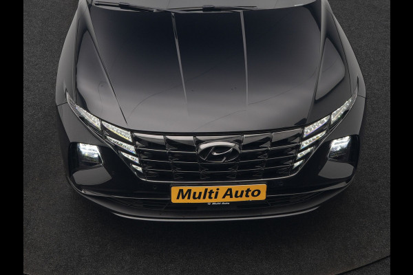 Hyundai Tucson 1.6 T-GDI Premium Sky 4WD Plug In Hybrid 265pk Dealer O.H. PHEV | Panodak | Adaptive Cruise | Camera | Krell Audio | Lederen Sportstoelen Memory & Ventilatie | Stoelen & Stuur Verwarmd | Keyless | Blis | Navigatie | DAB |
