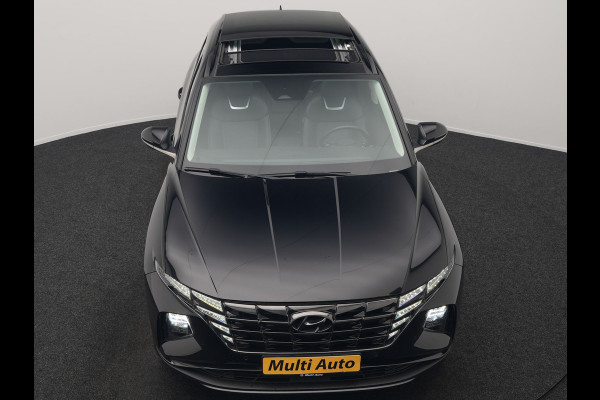 Hyundai Tucson 1.6 T-GDI Premium Sky 4WD Plug In Hybrid 265pk Dealer O.H. PHEV | Panodak | Adaptive Cruise | Camera | Krell Audio | Lederen Sportstoelen Memory & Ventilatie | Stoelen & Stuur Verwarmd | Keyless | Blis | Navigatie | DAB |