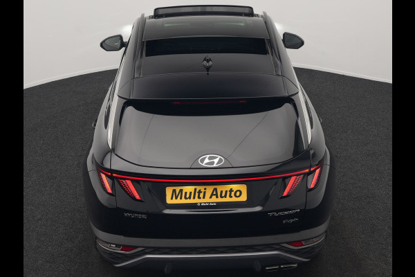 Hyundai Tucson 1.6 T-GDI Premium Sky 4WD Plug In Hybrid 265pk Dealer O.H. PHEV | Panodak | Adaptive Cruise | Camera | Krell Audio | Lederen Sportstoelen Memory & Ventilatie | Stoelen & Stuur Verwarmd | Keyless | Blis | Navigatie | DAB |