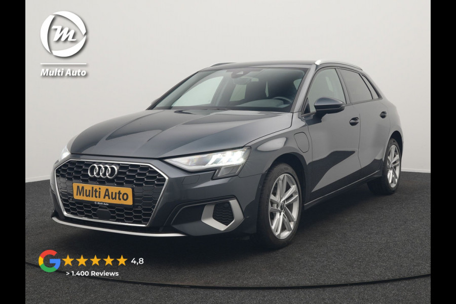 Audi A3 Sportback 40 TFSI e Advanced edition Plug In Hybrid 204pk Dealer O.H. PHEV | Camera | Keyless | Sportstoelen Verwarmd | Sfeerverlichting | Apple Carplay | LED Koplampen | Virtual | Navigatie | DAB |