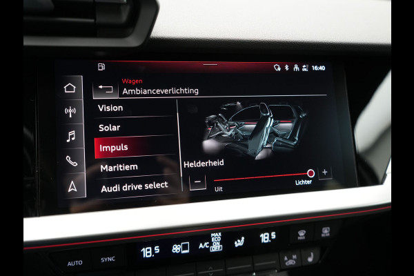 Audi A3 Sportback 40 TFSI e Advanced edition Plug In Hybrid 204pk Dealer O.H. PHEV | Camera | Keyless | Sportstoelen Verwarmd | Sfeerverlichting | Apple Carplay | LED Koplampen | Virtual | Navigatie | DAB |