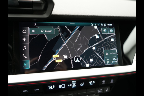 Audi A3 Sportback 40 TFSI e Advanced edition Plug In Hybrid 204pk Dealer O.H. PHEV | Camera | Keyless | Sportstoelen Verwarmd | Sfeerverlichting | Apple Carplay | LED Koplampen | Virtual | Navigatie | DAB |