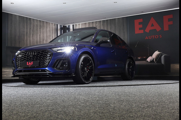 Audi Q5 SPORTBACK 55 TFSI E QUATTRO SQ5 Look / Carbon / Head Up / 360 Camera / Memory / Elek Stoelen / Open Pano / Matrix / 22 In