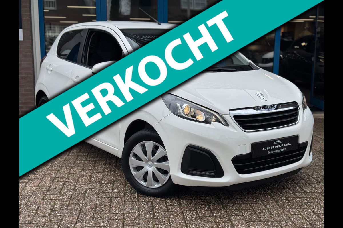 Peugeot 108 1.0 e-VTi Active 2021 5drs wit Airco NAP 1e EIG!