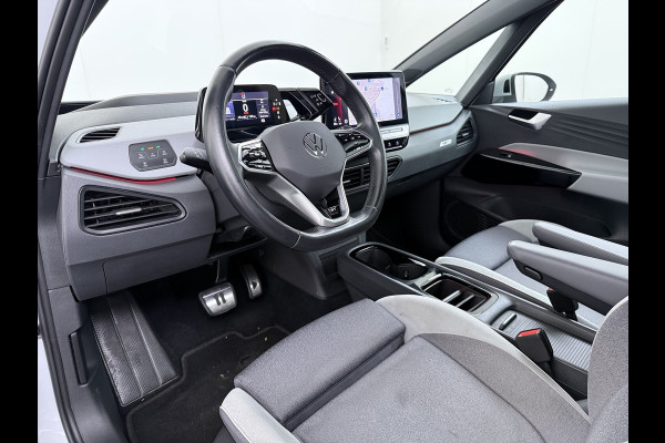 Volkswagen ID.3 First Max 62kWh SOH 91% Ergo Active Elek.Stoelen Panoramadak Adap.Cruise Camera Navi Ecc Keyless Advanced Head-Up Matrix-Led Lmv 20" Stuur+Stoelverwarming Led-a-licht dynamisch Apple Carplay/Android Auto Dodehoek detector Dealeronderhouden 1e Eigenaar Origineel Nederlandse Auto