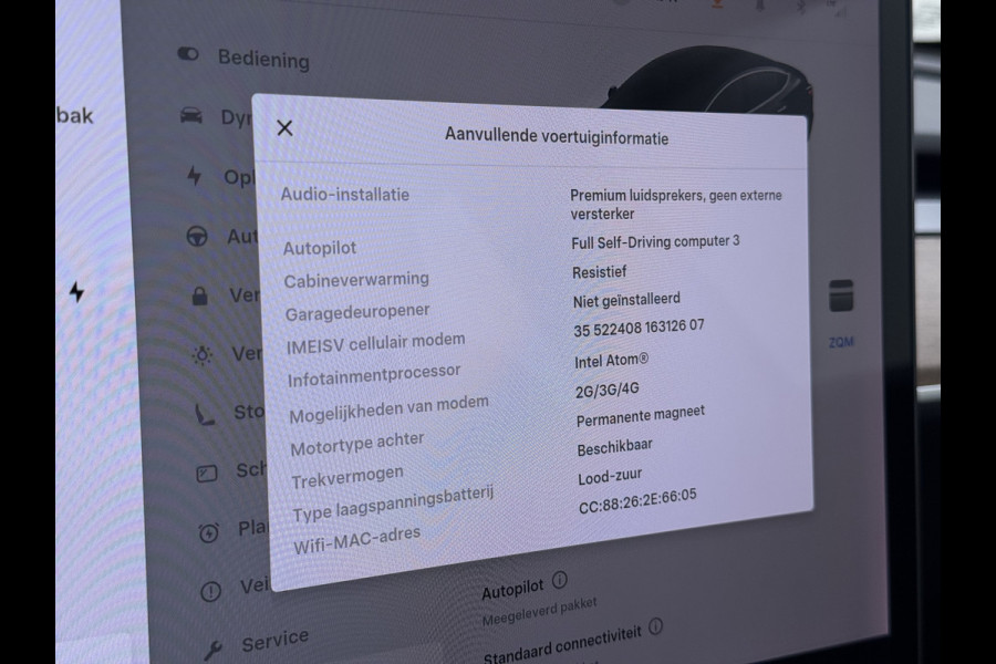 Tesla Model 3 RWD SR plus 325PK Trekhaak Lmv 18" AutoPilot Leder Panoramadak Adaptive-Cruise Camera's Elektr.-Stuur+Stoelen+Spiegels+Geheugen+ Navi LED DAB Keyless One-Pedal-Drive SOH 82% 1.000Kg Trekgewicht 1e Eigenaar Origineel Nederlandse Auto Fabrieksgarantie op Accu en Motor tot 10-12-2027/160.000km