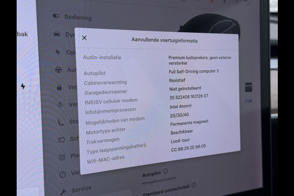 Tesla Model 3 RWD SR plus 325PK Trekhaak Lmv 18" AutoPilot Leder Panoramadak Adaptive-Cruise Camera's Elektr.-Stuur+Stoelen+Spiegels+Geheugen+ Navi LED DAB Keyless One-Pedal-Drive SOH 82% 1.000Kg Trekgewicht 1e Eigenaar Origineel Nederlandse Auto Fabrieksgarantie op Accu en Motor tot 10-12-2027/160.000km