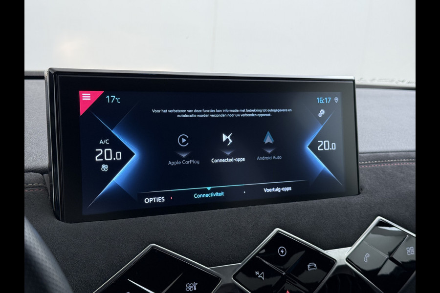 DS DS 3 Crossback E-Tense Performance Line 50kWh SOH 95% Navi Ecc Pdc Apple Carplay Android Auto Lmv Privacy Glas Dodehoekbewaking DAB+ Cruise Control Regen/Lichtsensor 1e Eigenaar Origineel Nederlandse Auto