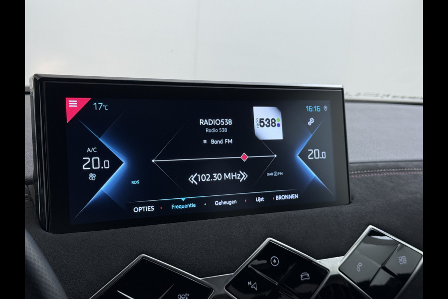 DS DS 3 Crossback E-Tense Performance Line 50kWh SOH 95% Navi Ecc Pdc Apple Carplay Android Auto Lmv Privacy Glas Dodehoekbewaking DAB+ Cruise Control Regen/Lichtsensor 1e Eigenaar Origineel Nederlandse Auto