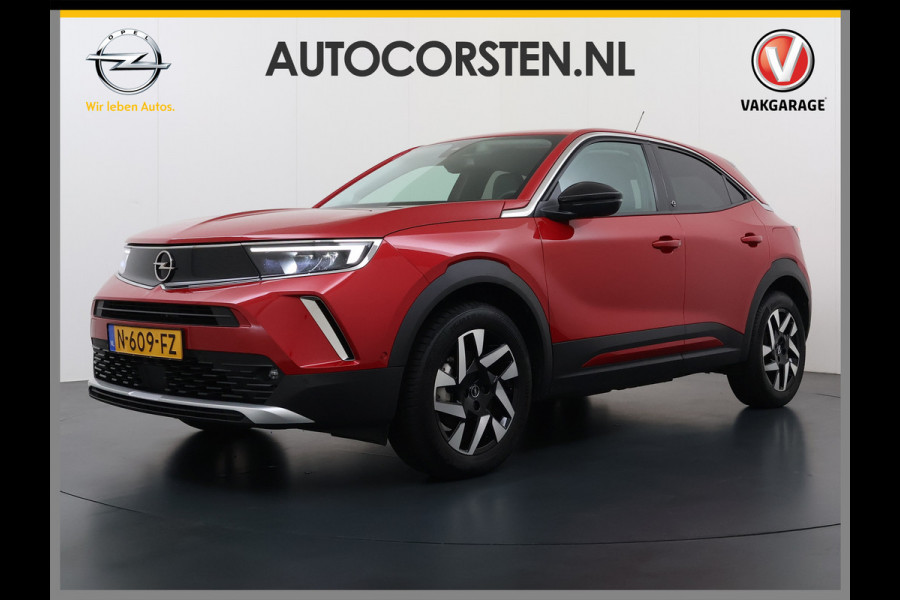 Opel Mokka-e 50kWh SOH 92% 3-Fase Laden Warmtepomp Navi Ecc 360°Camera Apple Carplay Android Auto Pdc Elegance DAB Led Lmv 17" Regen-Lichtsensor Isofix Privacy Glas Keyless Origineel Nederlandse Auto