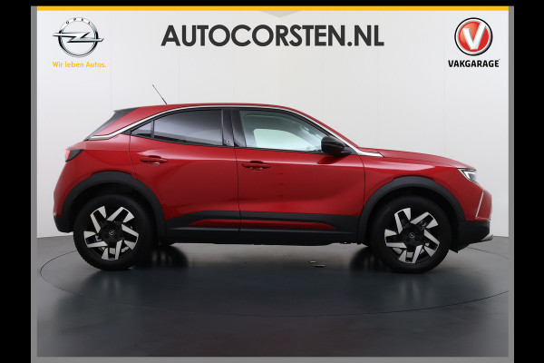 Opel Mokka-e 50kWh SOH 92% 3-Fase Laden Warmtepomp Navi Ecc 360°Camera Apple Carplay Android Auto Pdc Elegance DAB Led Lmv 17" Regen-Lichtsensor Isofix Privacy Glas Keyless Origineel Nederlandse Auto