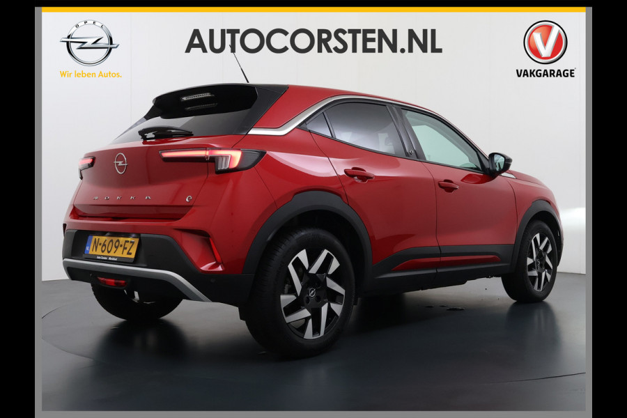Opel Mokka-e 50kWh SOH 92% 3-Fase Laden Warmtepomp Navi Ecc 360°Camera Apple Carplay Android Auto Pdc Elegance DAB Led Lmv 17" Regen-Lichtsensor Isofix Privacy Glas Keyless Origineel Nederlandse Auto