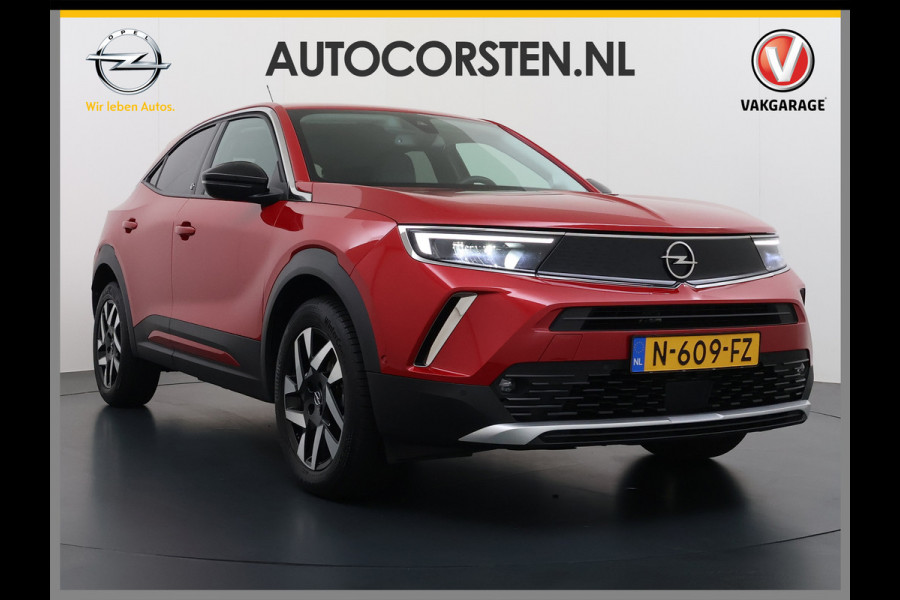 Opel Mokka-e 50kWh SOH 92% 3-Fase Laden Warmtepomp Navi Ecc 360°Camera Apple Carplay Android Auto Pdc Elegance DAB Led Lmv 17" Regen-Lichtsensor Isofix Privacy Glas Keyless Origineel Nederlandse Auto