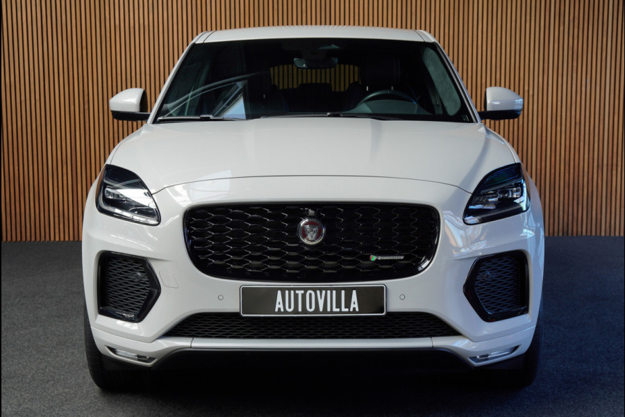 Jaguar E-Pace 1.5 P160 R-Dynamic SE Leer ACC 360° Meridian Navi Keyless Entry & Go Elektr. bedienbare achterklep Memory seats Climate PDC Zwarte alcantara hemelbekleding LM velgen BTW auto
