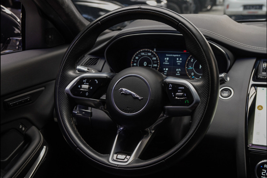 Jaguar E-Pace 1.5 P160 R-Dynamic SE Leer ACC 360° Meridian Navi Keyless Entry & Go Elektr. bedienbare achterklep Memory seats Climate PDC Zwarte alcantara hemelbekleding LM velgen BTW auto