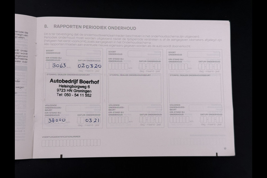 Nissan Leaf Tekna 40kWh Leer Bose®-Hifi Apple Carplay Android Auto Adap.Cruise 360°Camera Navi Ecc Stoel+Stuurverwarming Keyless DAB Dodehoek detector Rijstrooksensor Uitparkeer waarschuwing Verkeersbord detectie Bluetooth Privacy Glas Lmv 17" SOH 87.93% Origineel Nederlandse Auto