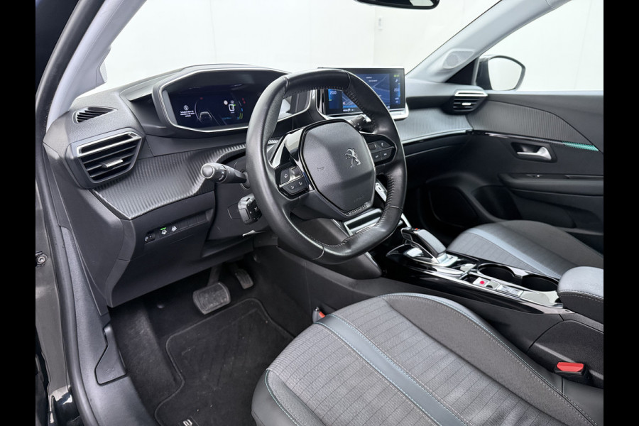 Peugeot e-208 EV 50kWh SOH 90% Navi Ecc 360°Camera Stoelverwarming Adap.Cruise Control Apple Carplay/Android Auto Allure Draadloze Lader DAB+ Keyless Led Privacy Glas Rijstrooksensor Verkeersbord detectie Origineel Nederlandse Auto