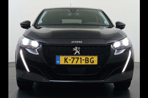 Peugeot e-208 EV 50kWh SOH 90% Navi Ecc 360°Camera Stoelverwarming Adap.Cruise Control Apple Carplay/Android Auto Allure Draadloze Lader DAB+ Keyless Led Privacy Glas Rijstrooksensor Verkeersbord detectie Origineel Nederlandse Auto