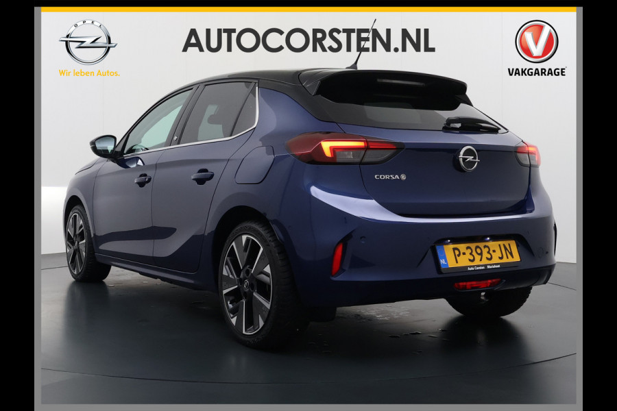 Opel CORSA-E 50kWh Leder Navi Apple Carplay Android Auto Stoel+Stuurverwarming Cruise Control Auto e-Launch Edition Led Lmv Bluetooth Privacy Glas Keyless Rijstrooksensor Origineel Nederlandse Auto SOH 89%