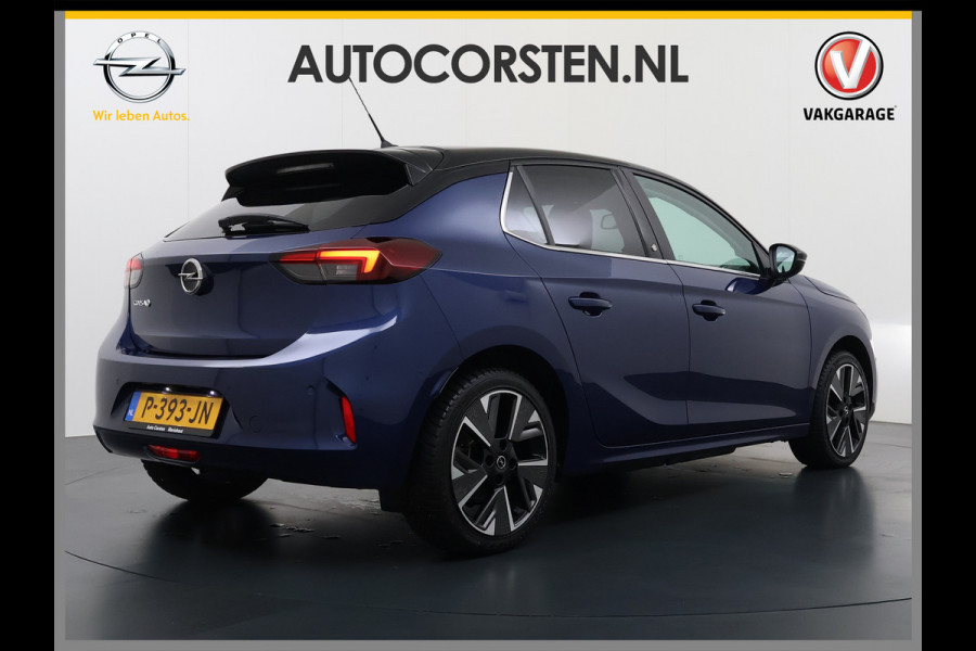 Opel CORSA-E 50kWh Leder Navi Apple Carplay Android Auto Stoel+Stuurverwarming Cruise Control Auto e-Launch Edition Led Lmv Bluetooth Privacy Glas Keyless Rijstrooksensor Origineel Nederlandse Auto SOH 89%